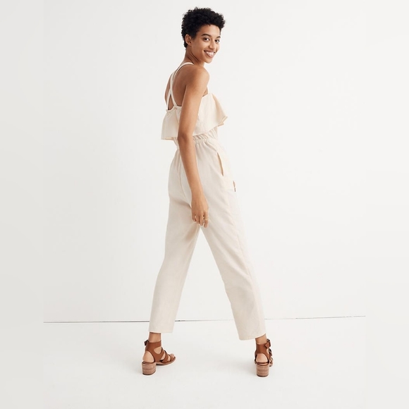Madewell linen jumpsuit - Picture 1 of 5